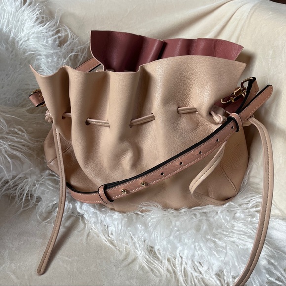 MANSUR GAVRIEL
Lambskin Mini Protea Bag Blush with dustbag & box - Picture 5 of 17